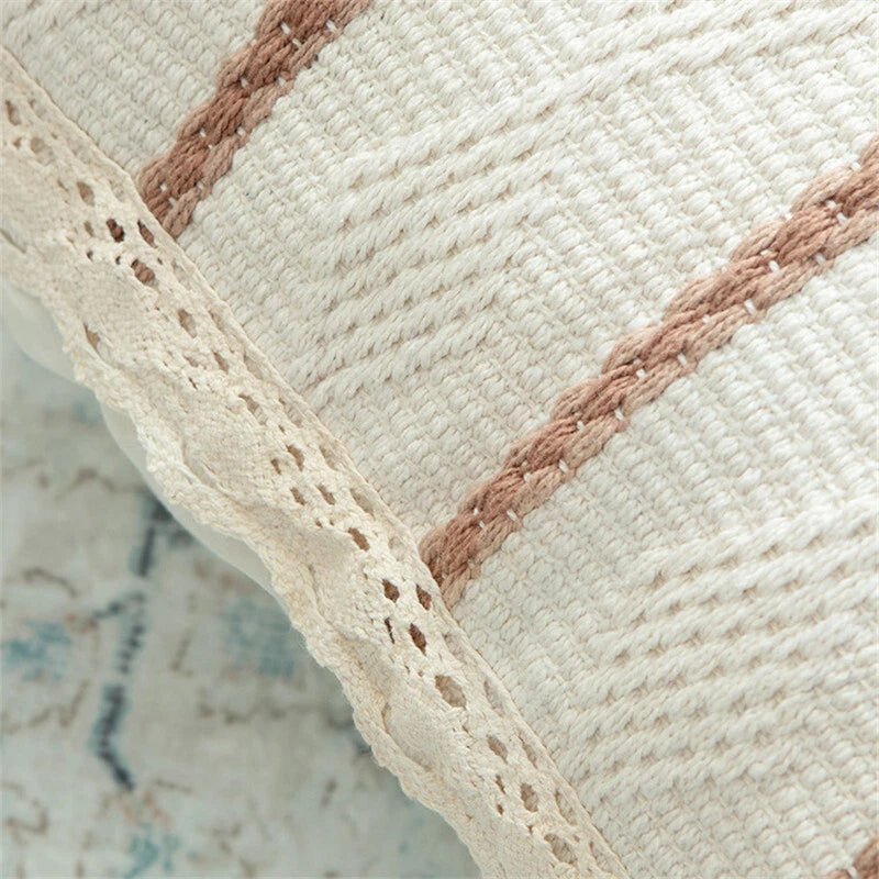 24 x 24 in Vintage Farmhouse Throw Pillow Cover Sofa Bed Cushion Covers Decor