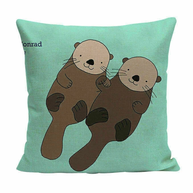 Decor Home Sofa  Animal Cartoon Cushion Case Cover Pillow Fashion