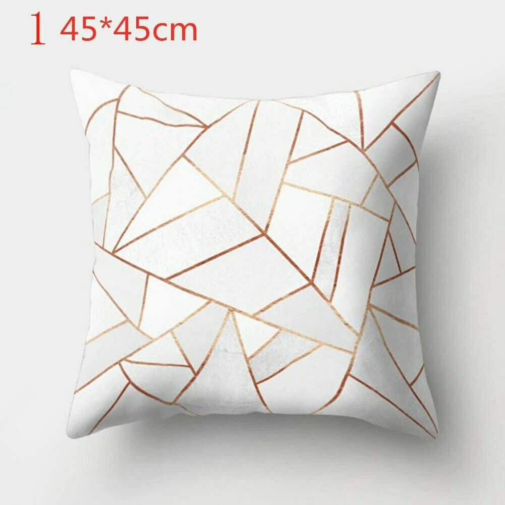 Super Soft Geometric Print Pillow Cases Art Cushion Covers for Sofa Pillowcases