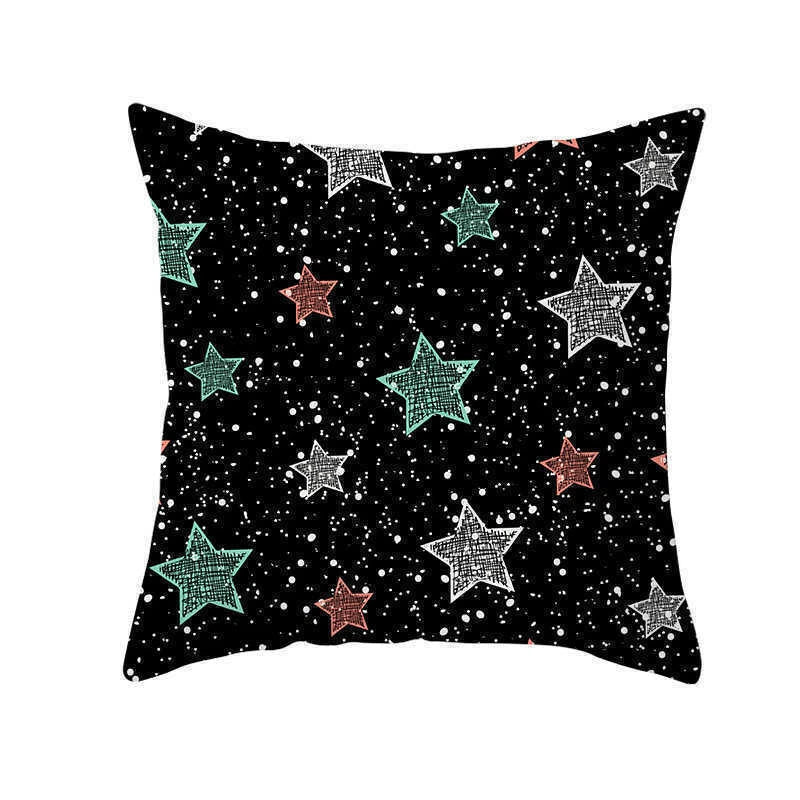 Christmas Deer Sofa Home Cover Pillow Case Throw Polyester Cushion Decor