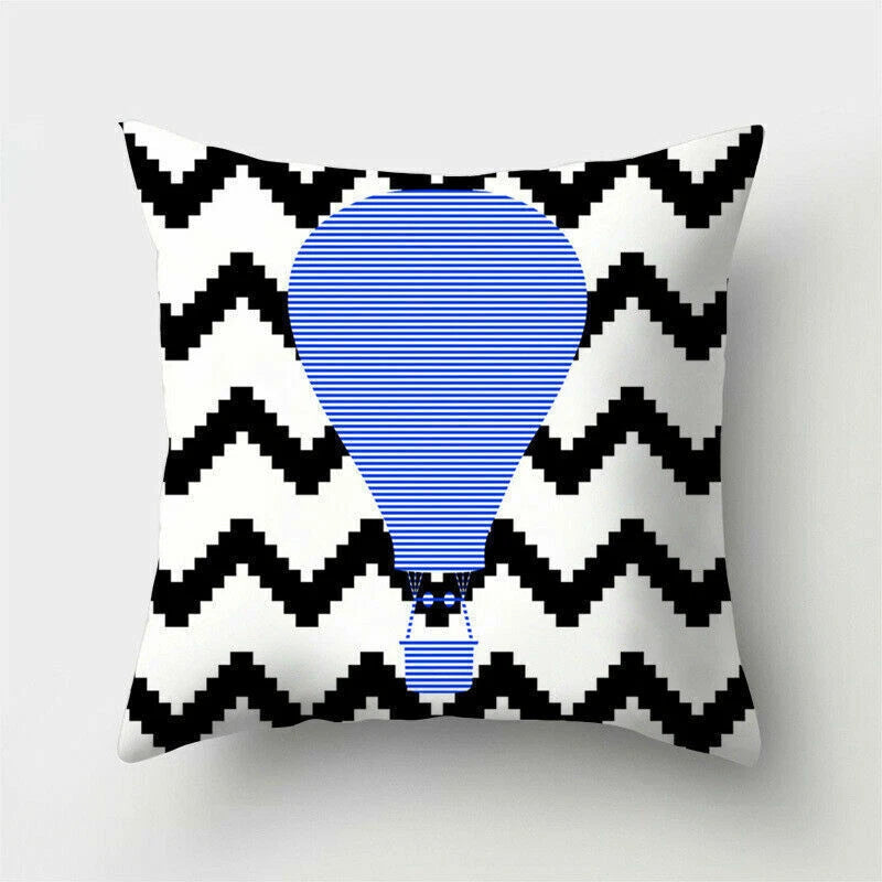 18inch Polyester Strange Fashion Pillow Case Cover Home Waist Sofa Cushion Decor