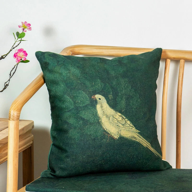 20x20 in Vintage Cotton Line Fabric Throw Pillow Covers Sofa Bed Cushion Covers