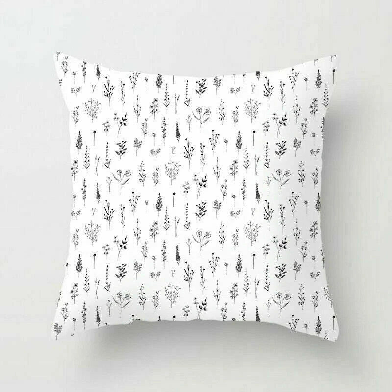 Rustic Flower 18inch Pillow Case Sofa Bed Cushion Cover Home Decor