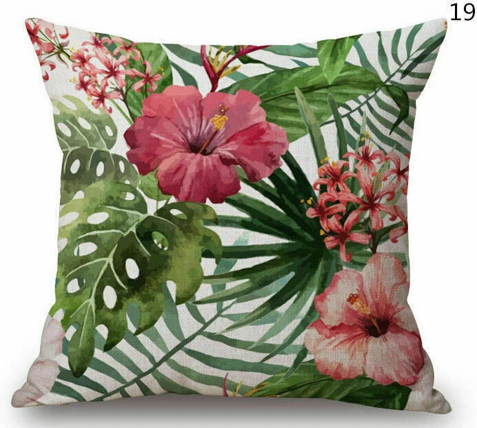 18 "Plant Home Decor Sofa Car Throw Cushion Pillow Case Cover