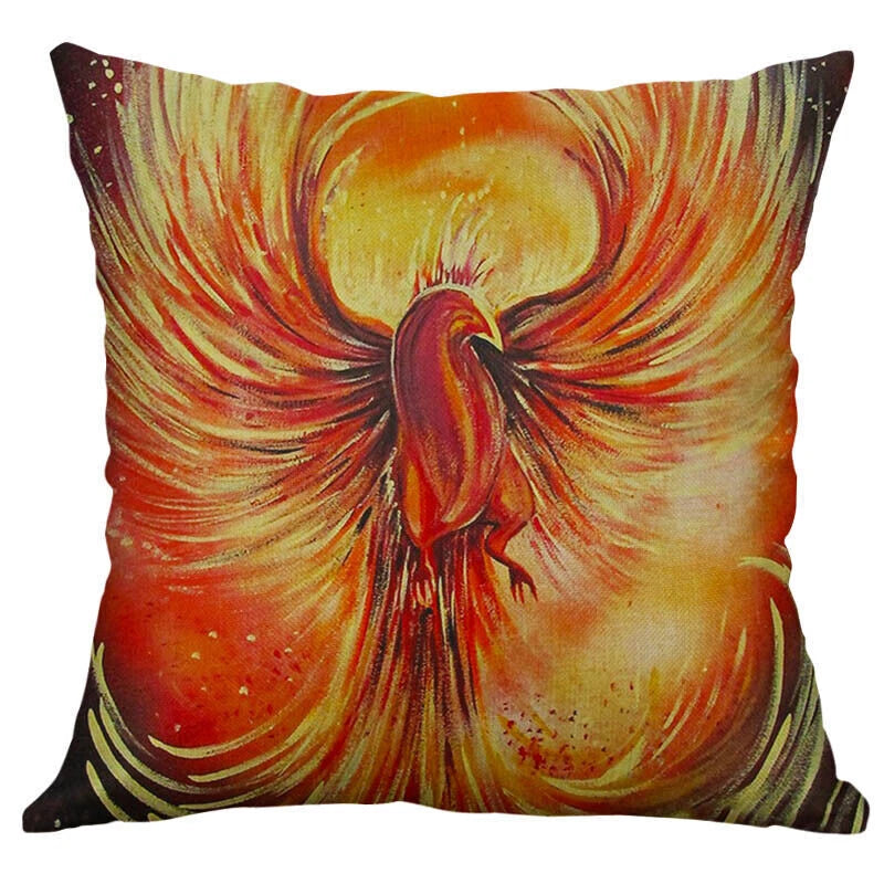 Leaves Feather   Cushion Cover Throw Pillow Case Home Sofa Car Decor