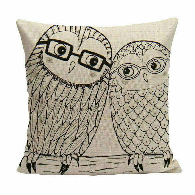 Decor Home Sofa  Animal Cartoon Cushion Case Cover Pillow Fashion