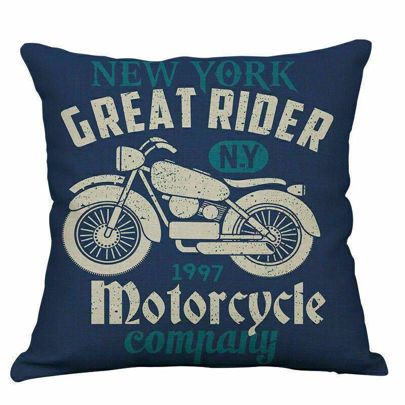 Sofa Cover Waist Cushion Home English Case Decor Alphabet Pillow
