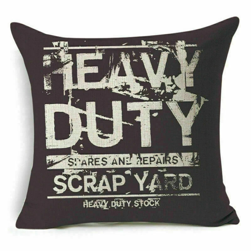 Cover Home Future Decor Waist Pillow Letter Case Cushion Sofa