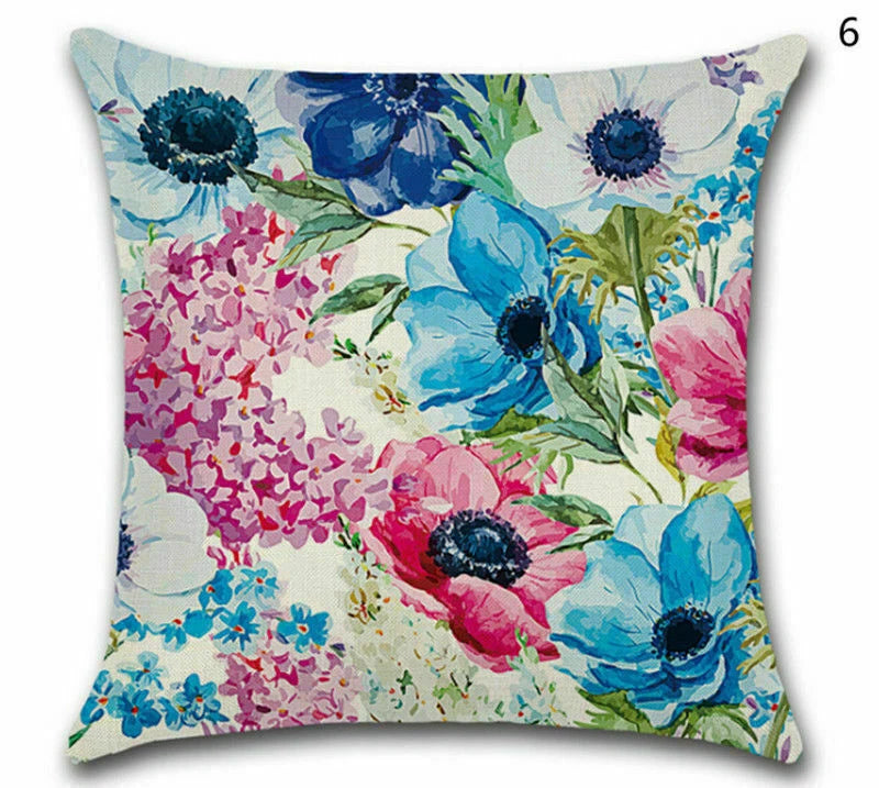 18 "Plant Home Decor Sofa Car Throw Cushion Pillow Case Cover