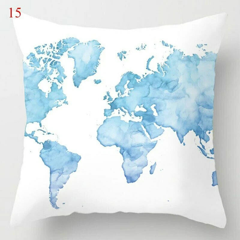 Super Soft Geometric Print Pillow Cases Art Cushion Covers for Sofa Pillowcases