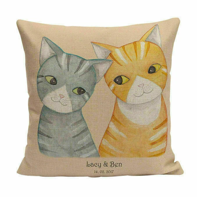 Decor Home Sofa  Animal Cartoon Cushion Case Cover Pillow Fashion