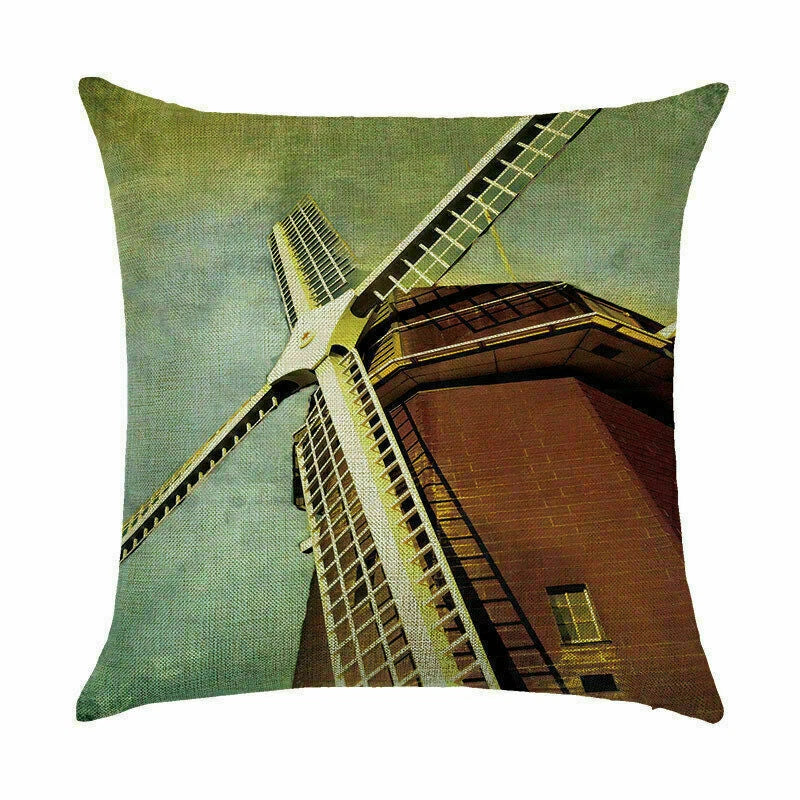 waist case building pillow Home cushion car Print cover cover DecorFamous sofa