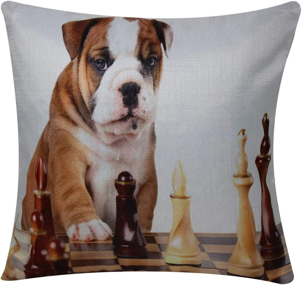 Cushion Cover Animal Print for Home Sofa Chair Bed Couch, Decorative Pillowcases