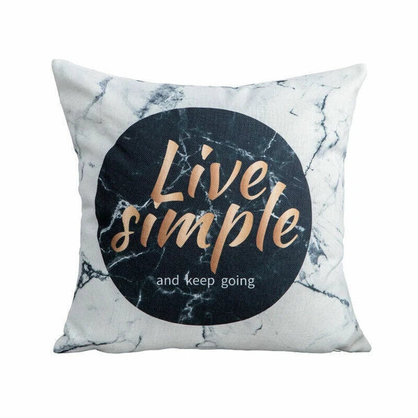 18inch Polyester Geometric Pillow Case Cover Sofa Waist Home Cover Cushion Decor