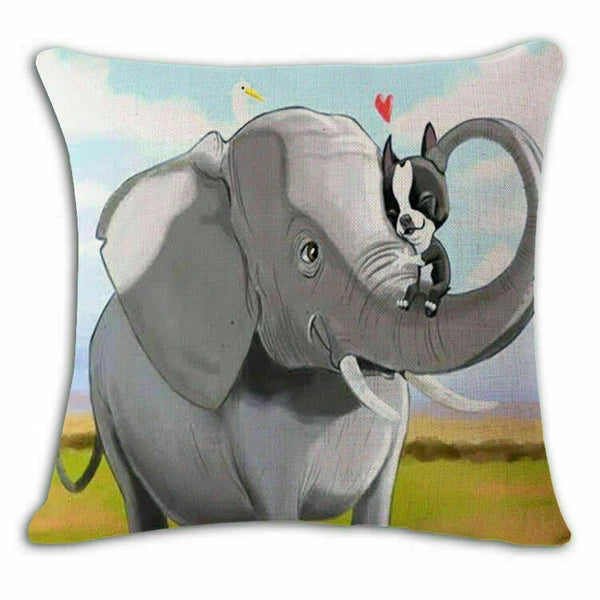 Decor Case Spoof 18" Cover Cushion Sofa Throw Home Pitbull