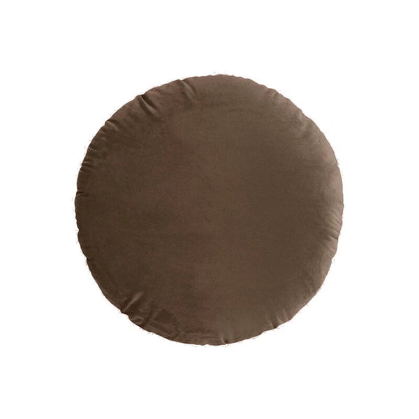 45cm Solid Color Round Cushion Cover Soft Velvet Pillowcase Home Sofa Bed Decor