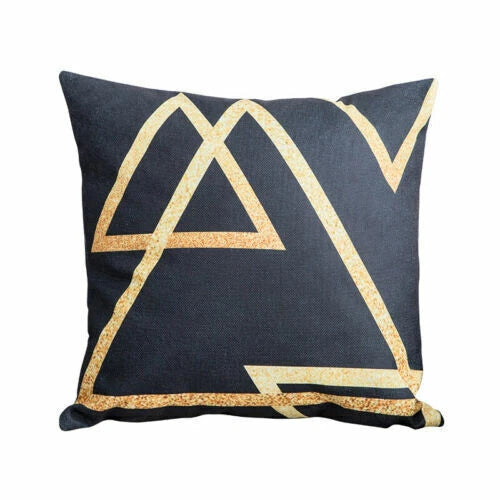 18inch Polyester Geometric Pillow Case Cover Sofa Waist Home Cover Cushion Decor