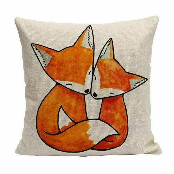 Decor Home Sofa  Animal Cartoon Cushion Case Cover Pillow Fashion
