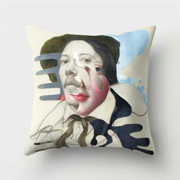 18 inch Polyester Pillow case cover sofa throw waist Home cover cushion Decor