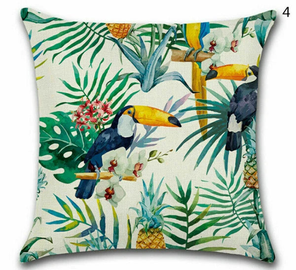 18 "Plant Home Decor Sofa Car Throw Cushion Pillow Case Cover