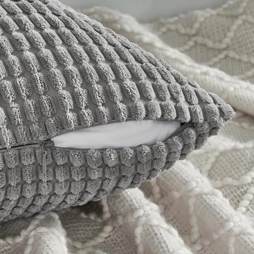 4 Packs Decorative Throw Pillow Covers 16x16 Inch for Living Room Couch Bed,