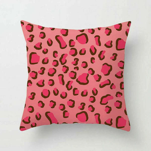 Polyester Geometric Sweet Pillow Case Sofa Waist Home Cover Cushion Decor 18"