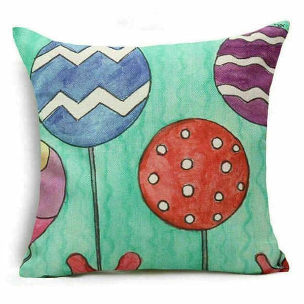 Decor Cushion 18" Pillow Cover Sofa Christmas Throw Style Home