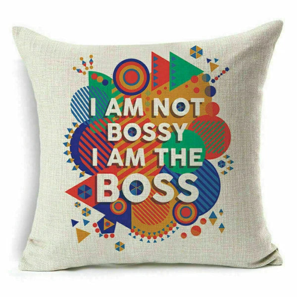 Cover Home Future Decor Waist Pillow Letter Case Cushion Sofa