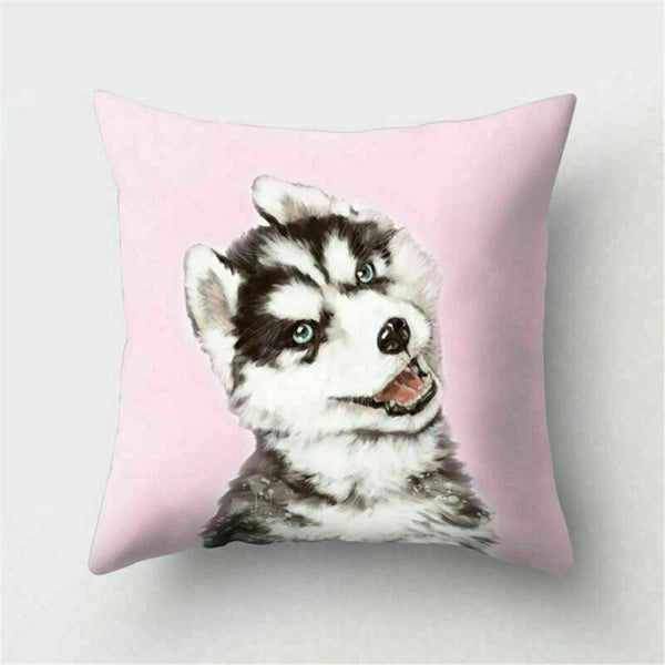 Decor Cushion Pink Throw Cover Case Cute Sofa Cover Animal Home Pillow