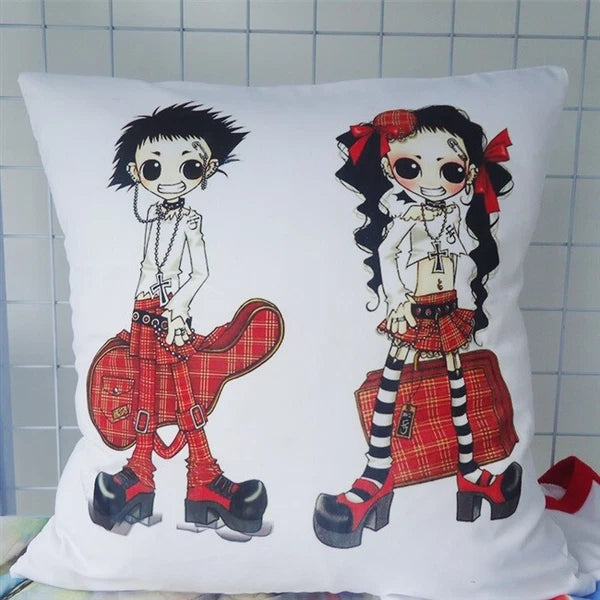 50Pcs 18" White Sublimation Blank Pillow Case DIY Sofa Car Waist Cushion Cover