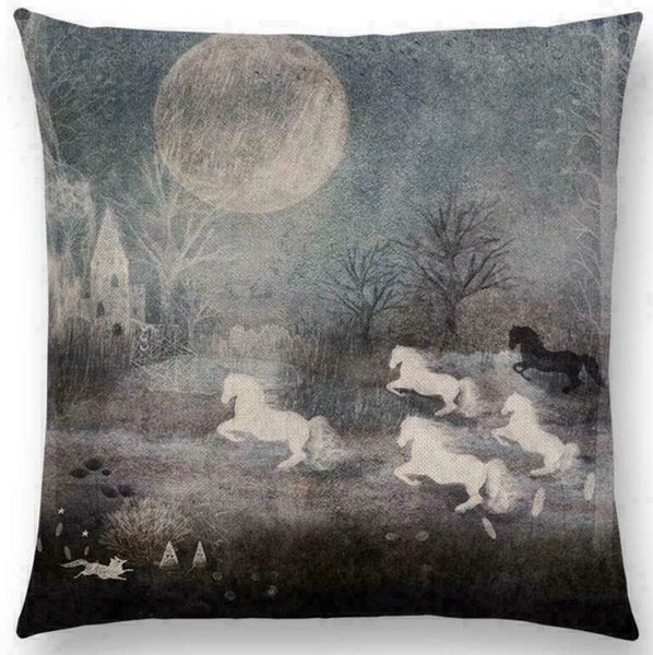 Cover Sofa Floral Case Cushion Pattern / Decor 18" pillow