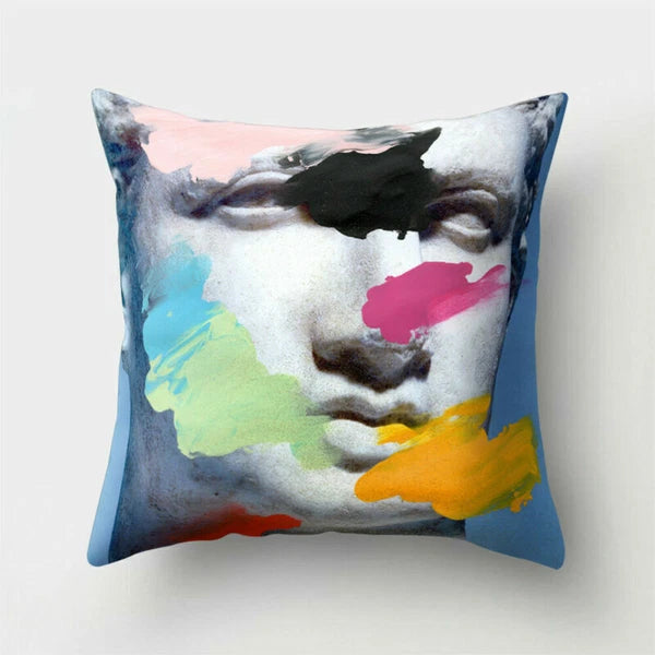 18 inch Polyester Pillow case cover sofa throw waist Home cover cushion Decor
