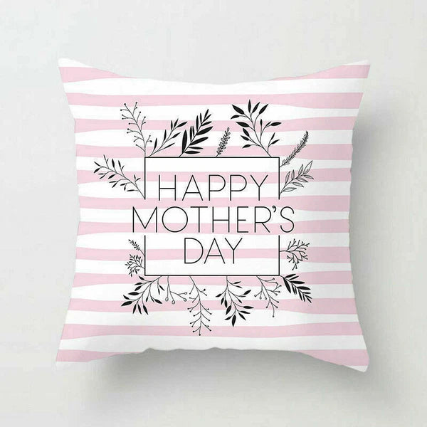 Polyester Geometric Sweet Pillow Case Sofa Waist Home Cover Cushion Decor 18"