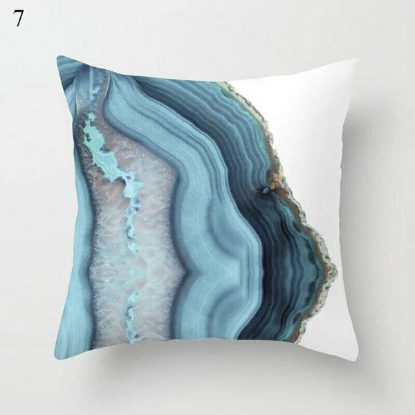 Super Soft Geometric Print Pillow Cases Art Cushion Covers for Sofa Pillowcases