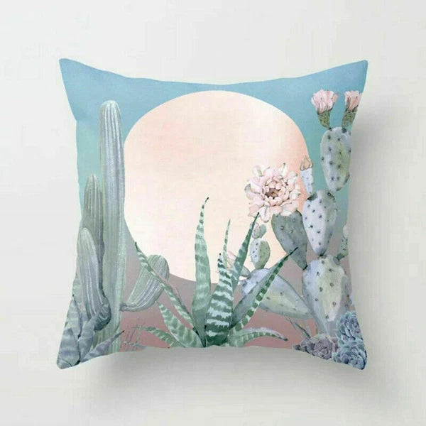Rustic Flower 18inch Pillow Case Sofa Bed Cushion Cover Home Decor