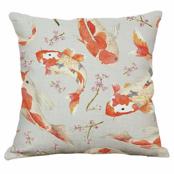 Decoration Cushion Cover Pillow Sofa Home Case Plants Office Green