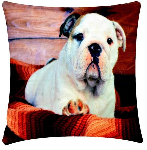 Cushion Cover Animal Print for Home Sofa Chair Bed Couch, Decorative Pillowcases