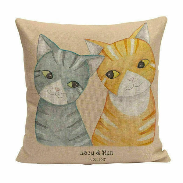 Decor Home Sofa  Animal Cartoon Cushion Case Cover Pillow Fashion