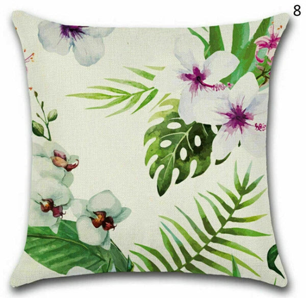 18 "Plant Home Decor Sofa Car Throw Cushion Pillow Case Cover