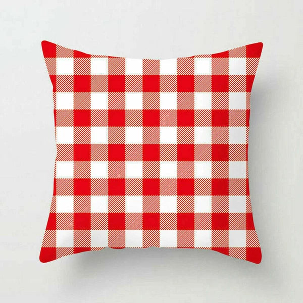 Polyester Geometric Sweet Pillow Case Sofa Waist Home Cover Cushion Decor 18"