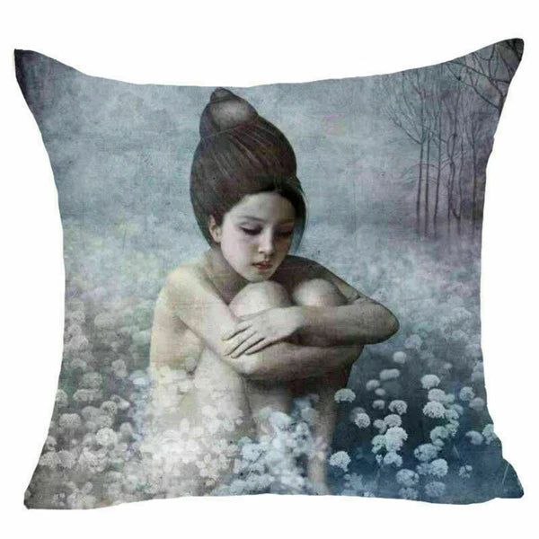 Decor Cushion Animals Sofa Cover Cover Pillow 18"*18" Fashion Case Home Pillow