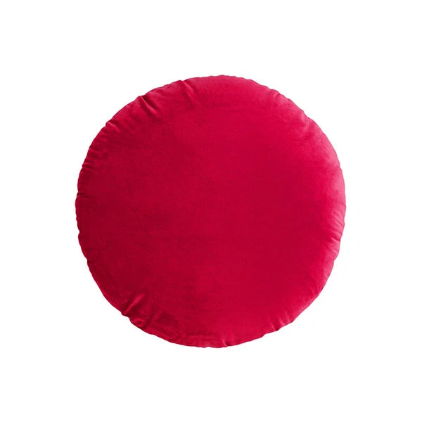 45cm Solid Color Round Cushion Cover Soft Velvet Pillowcase Home Sofa Bed Decor
