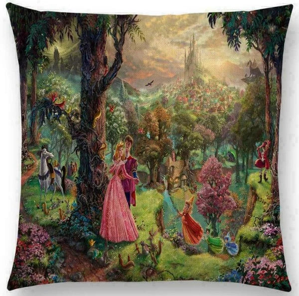 Scenery Country Sofa Decor Pillow Case Throw Cushion Cover Gift