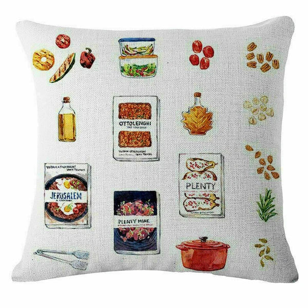 Decor Case Sofa Cover cup Cushion Throw 18" Home Beverage