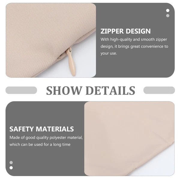 2 Pcs Waterproof Throw Pillowcase Body Cover Sofa Cushion Covers
