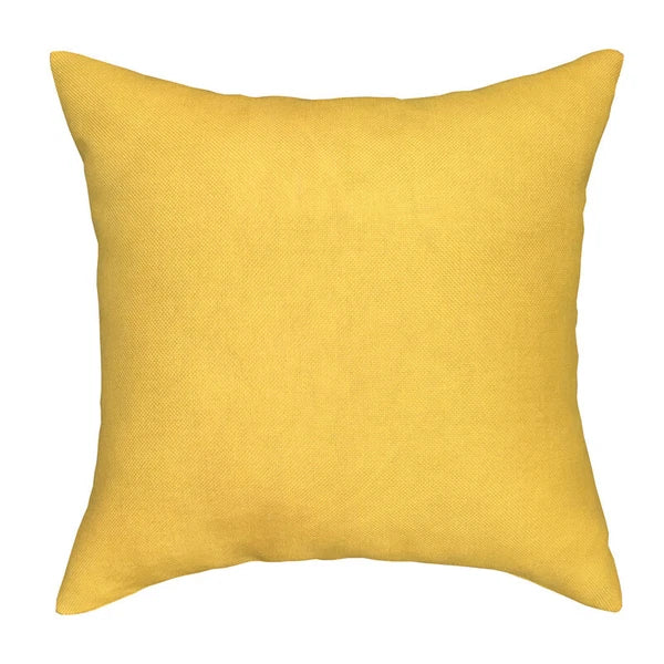 New 16*16" Plain Linen Cushion Cover Pillow Cases Home Sofa Decor Multicolor