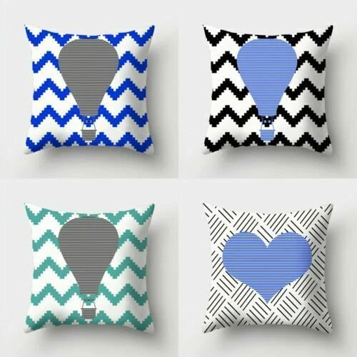 18inch Polyester Strange Fashion Pillow Case Cover Home Waist Sofa Cushion Decor