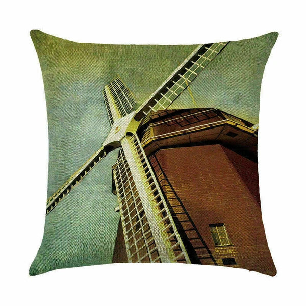 waist case building pillow Home cushion car Print cover cover DecorFamous sofa