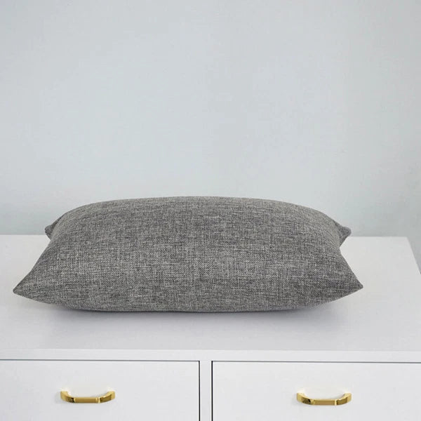 New 16*16" Plain Linen Cushion Cover Pillow Cases Home Sofa Decor Multicolor