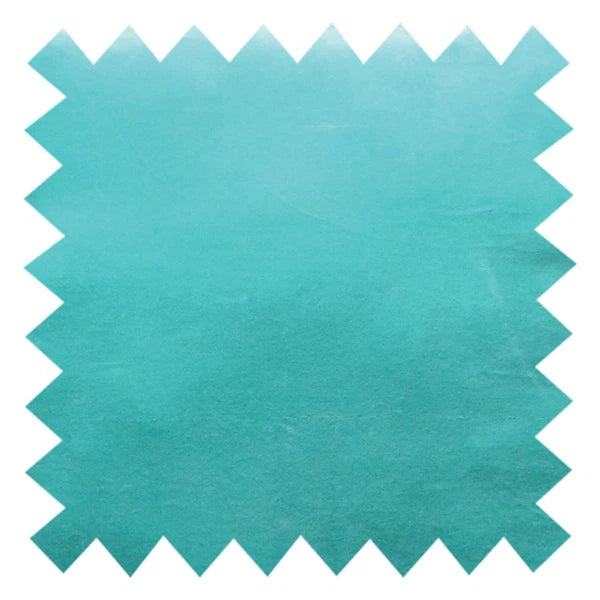 Set of 2 Aqua Velvet Cushion Covers 20x20" | Soft Pillow Cases for Sofa/Bed